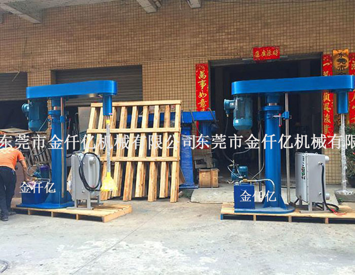 量身定制！金仟億“加長加高”款高速分散機出口越南